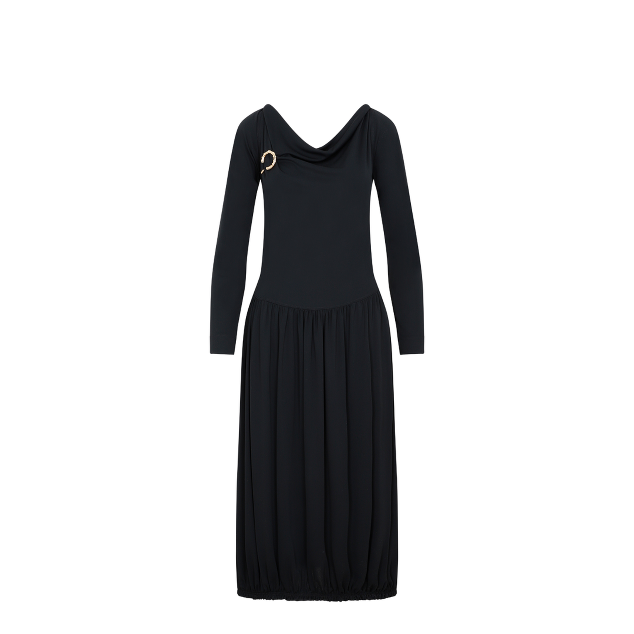 MAYFEYR - Lanvin - Drape Midi Dress - RWDR00044792P23