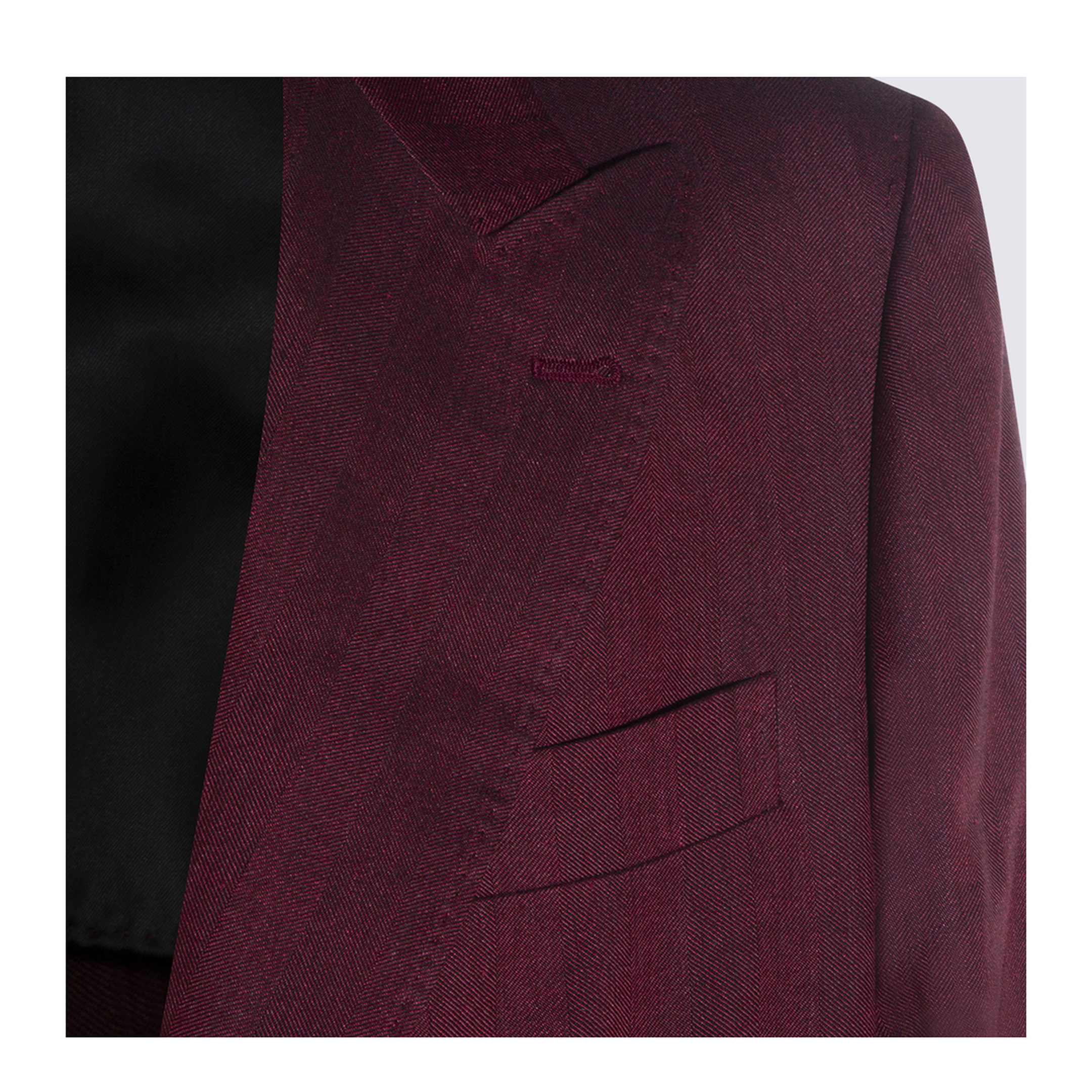 Men's Linen Suit - Red