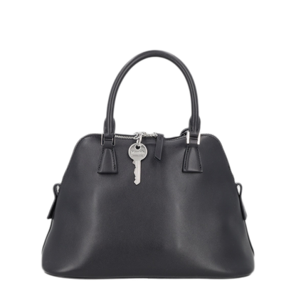 5AC Soft Mini Calf Leather Shoulder Bag - Dark Grey