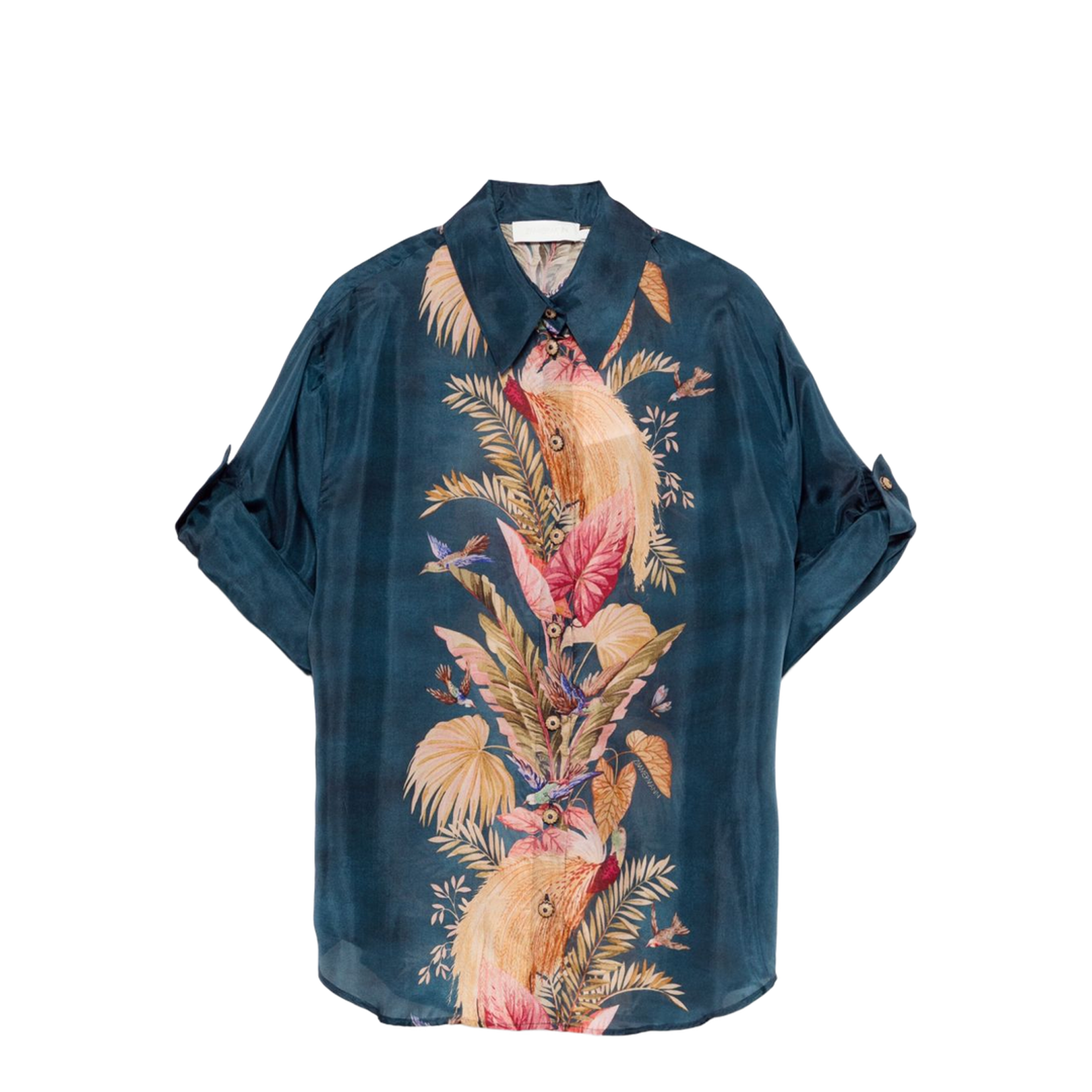 Ascension Printed Silk Shirt