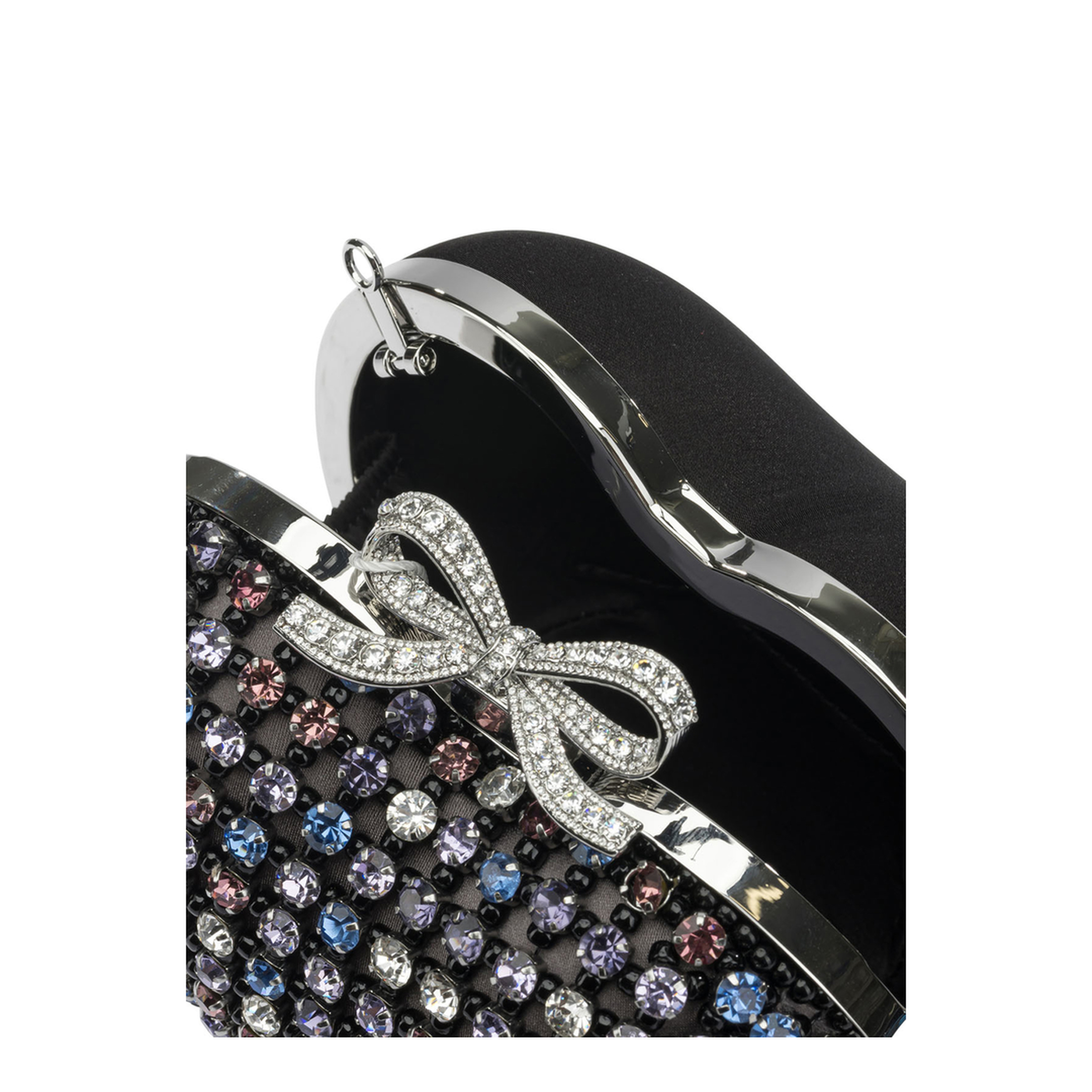 MAYFEYR - Self Portrait - Heart Clutch With Crystals - RS26307AMUMULTICOLOURED