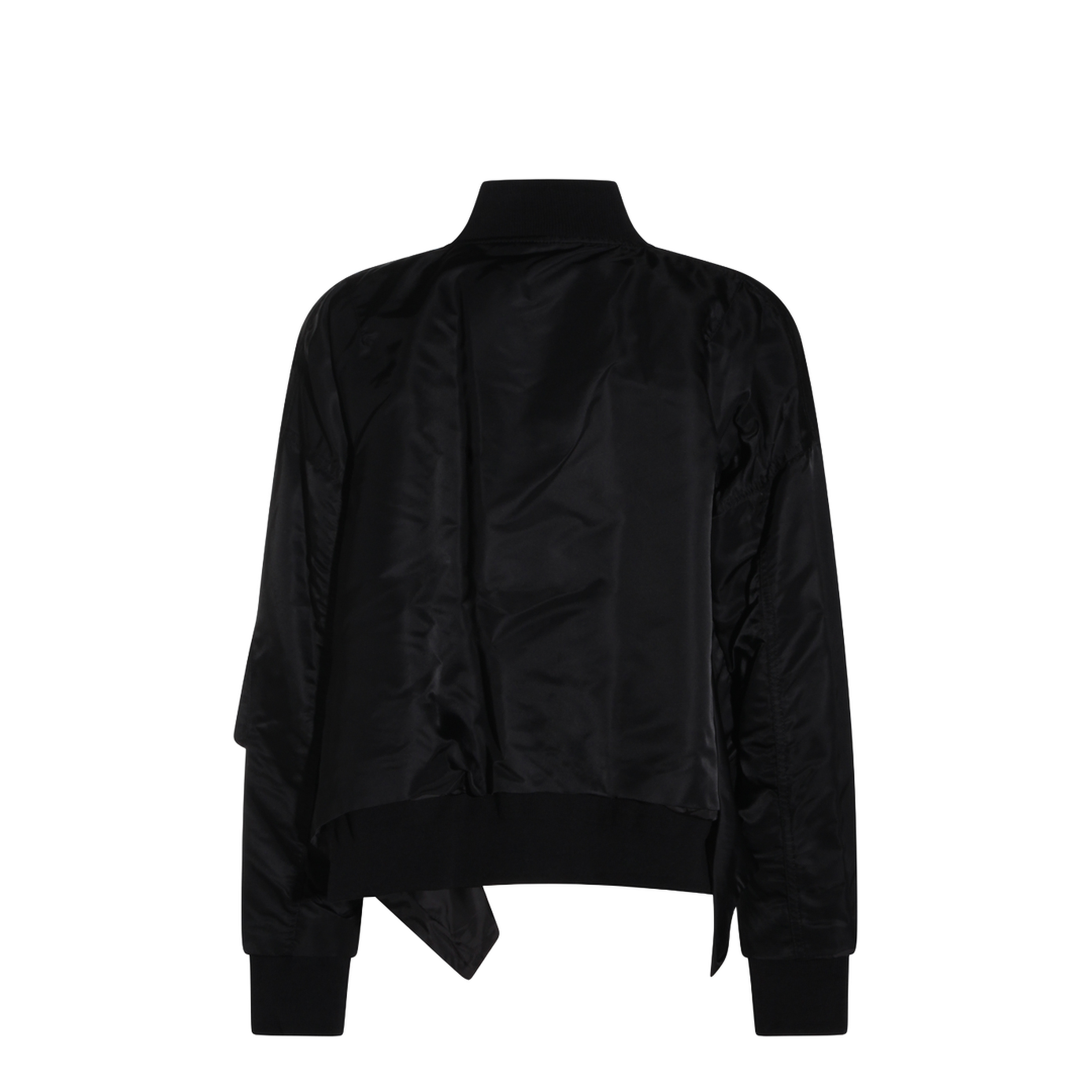 Cropped Bomber Jacket