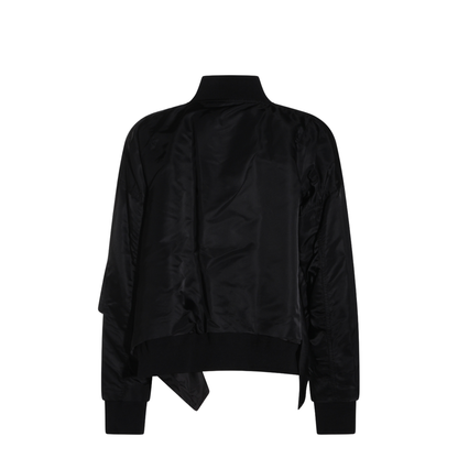 Cropped Bomber Jacket