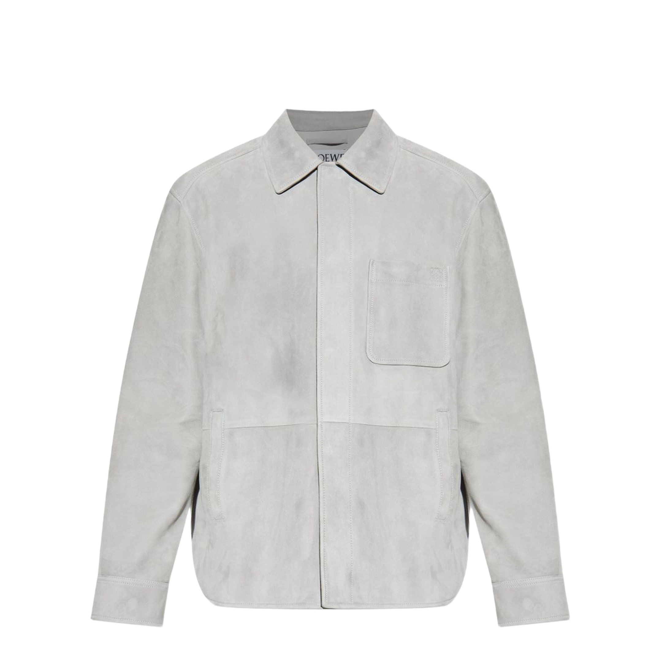 Suede Leather Overshirt