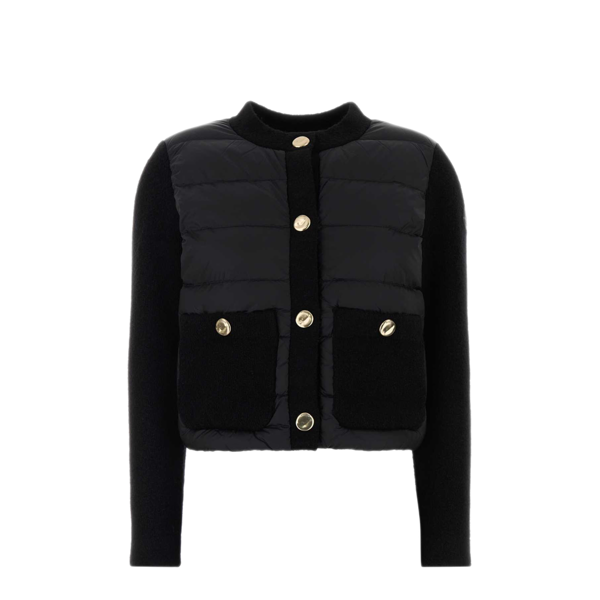 MAYFEYR - Moncler - Black Knit Cardigan - L20939B00048M1175999