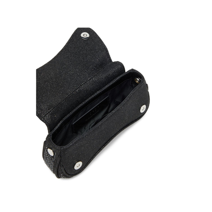 Play XS Rhinestone-Embellished Crossbody Bag - Black