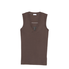 Women's Vest Brown