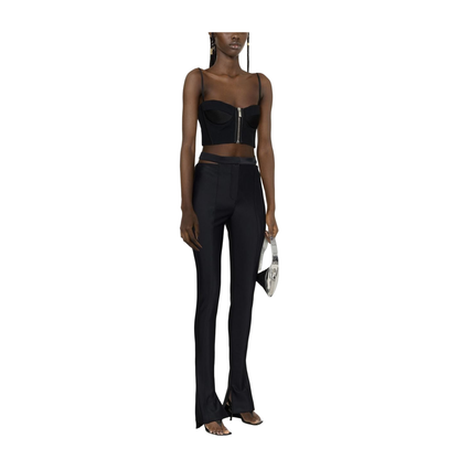 Cut-Out Detail Trousers