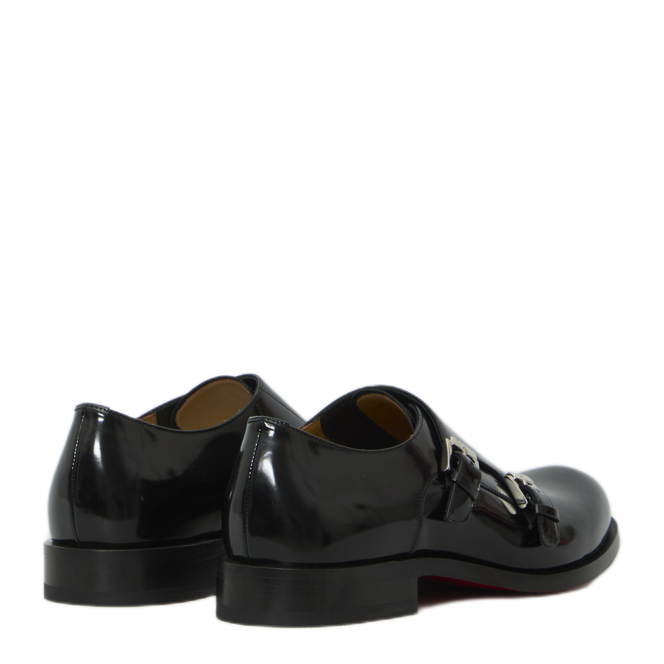MAYFEYR - Christian Louboutin - Moustachou Monk Lace-Up Shoes - 3260268BK01