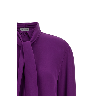 MAYFEYR - Balenciaga - Shirt With Scarf - 872329TUN135210