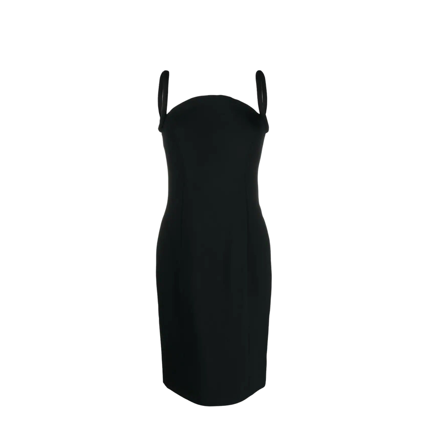 Rolled Midi Dress