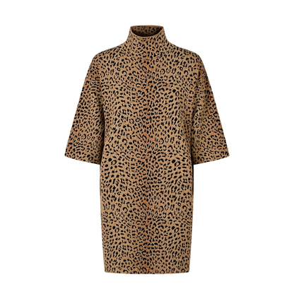 MAYFEYR - Givenchy - Jacquard Leopard Mini Dress - BW232D4ZVQ288
