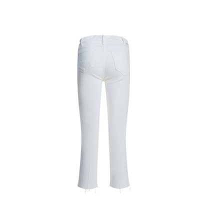 MAYFEYR - MOTHER Denim - Hustler Ankle Fray Flared Jeans - 1117753FOT