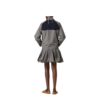 MAYFEYR - MIUMIU - Gingham Check Blouson Jacket - ML1501SOOO19OSF0031