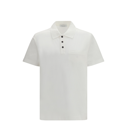 MAYFEYR - Ferragamo - Cotton Polo Shirt - 790947