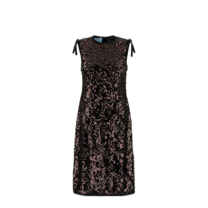 MAYFEYR - Prada - Brown Sequins Dress - P3O78RSOOO176AF0051