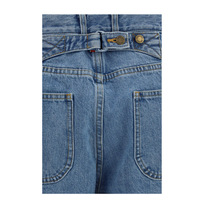 MAYFEYR - Thom Browne - Straight Leg Selvedge Cotton Jeans - FTC509WF1215480