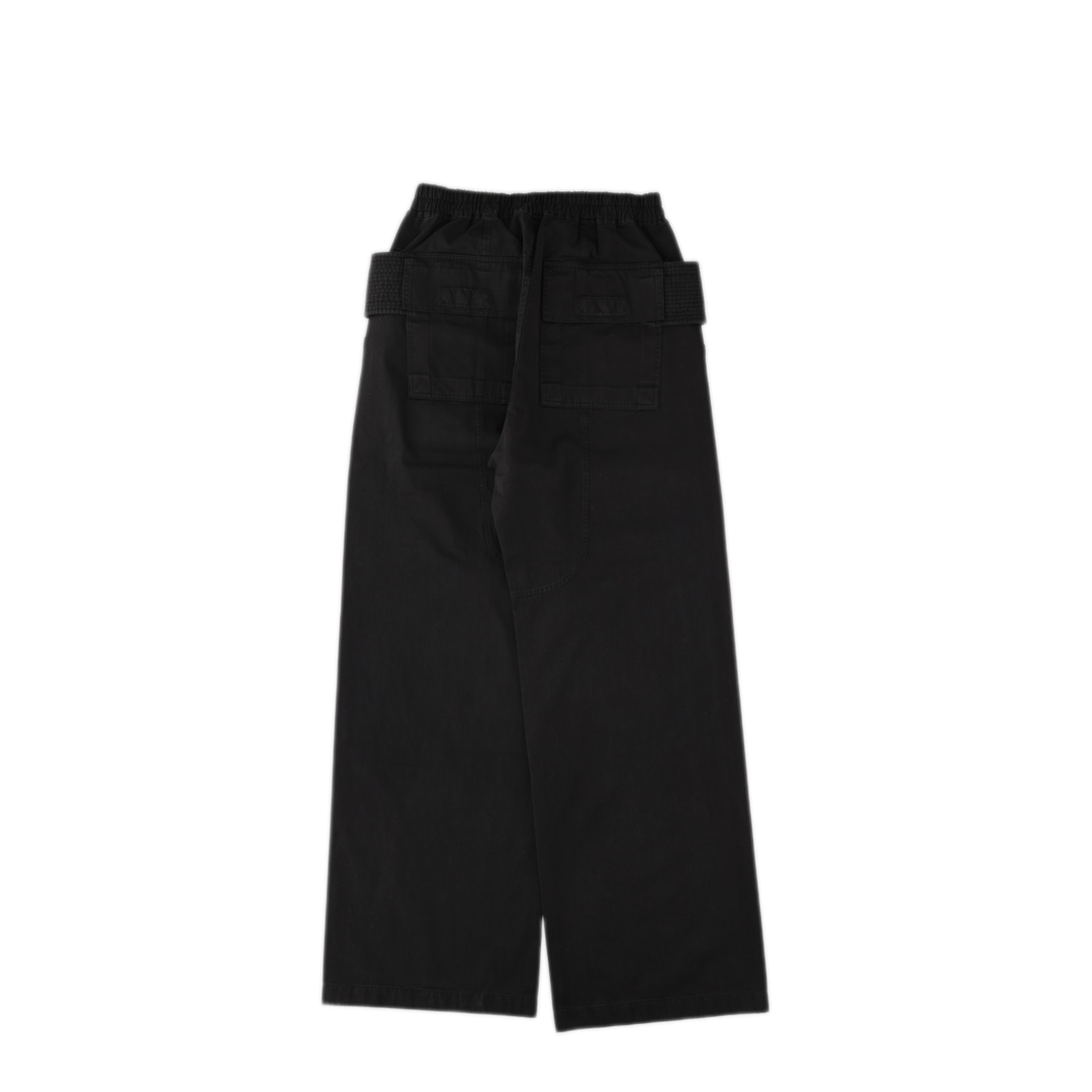 MAYFEYR - Rick Owens - Cotton Trousers Black - DU02F6394TW09