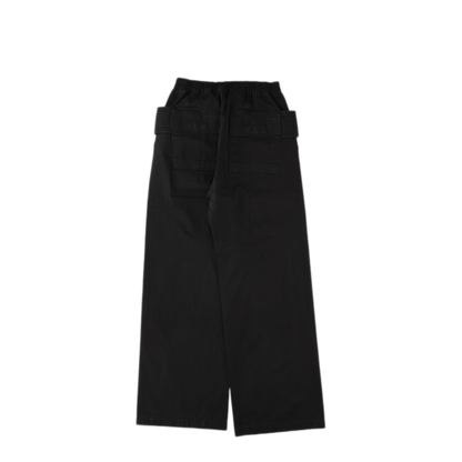 MAYFEYR - Rick Owens - Cotton Trousers Black - DU02F6394TW09