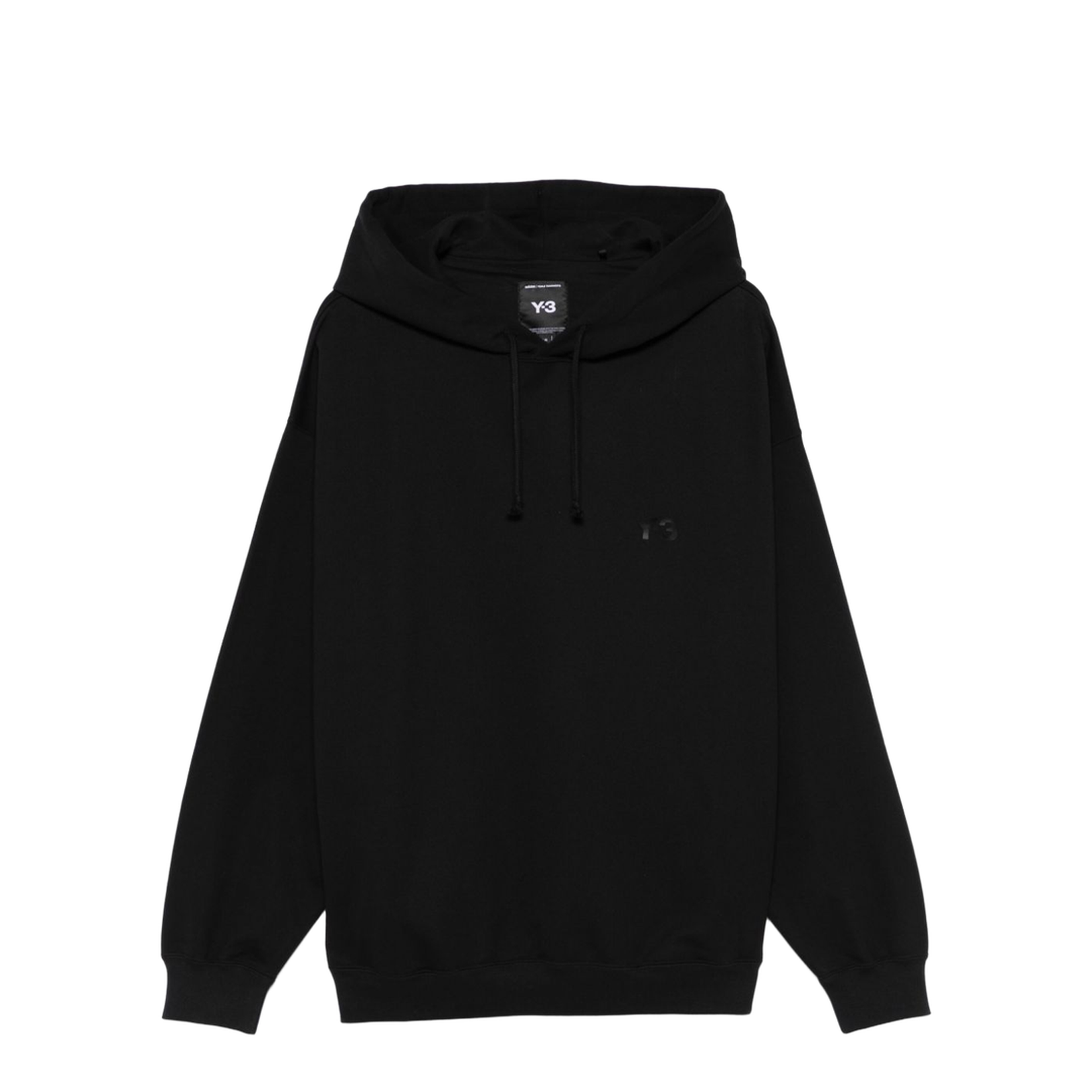 Black French Terry Hoodie