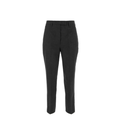 MAYFEYR - Prada - Melange Graphite Wool Pant - P228HS23210V2F0480