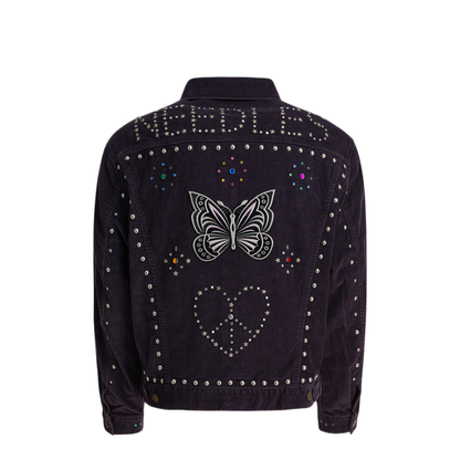 MAYFEYR - Needles - Corduroy Jacket - RW167BBLACK