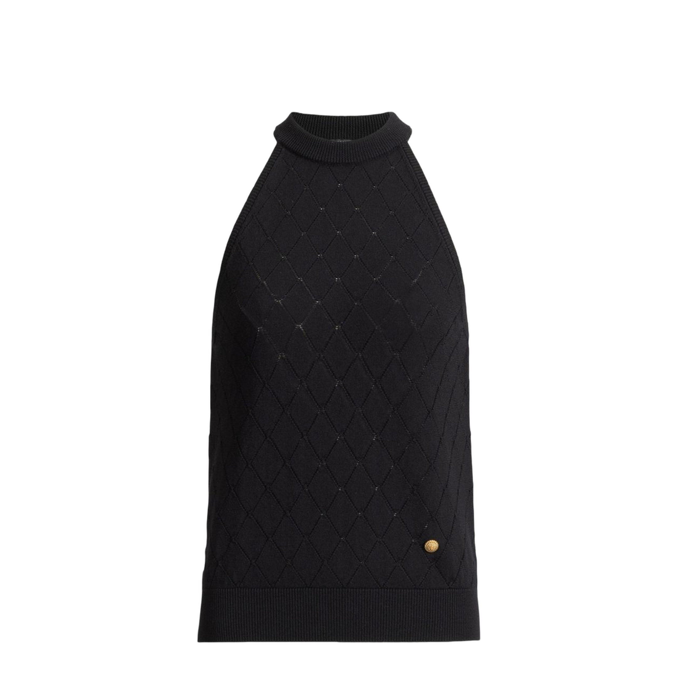 MAYFEYR - Balmain - Top Black - HF1AE089KJ990PA