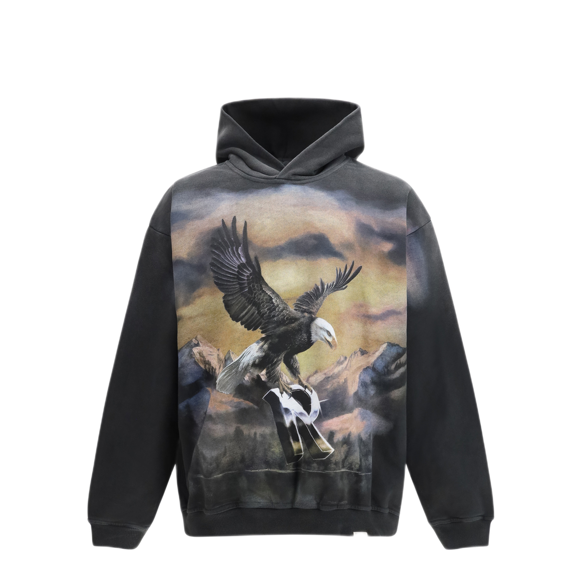 MAYFEYR - Represent - Chrome Flight Hoodie - MLM100762STAINEDBLA
