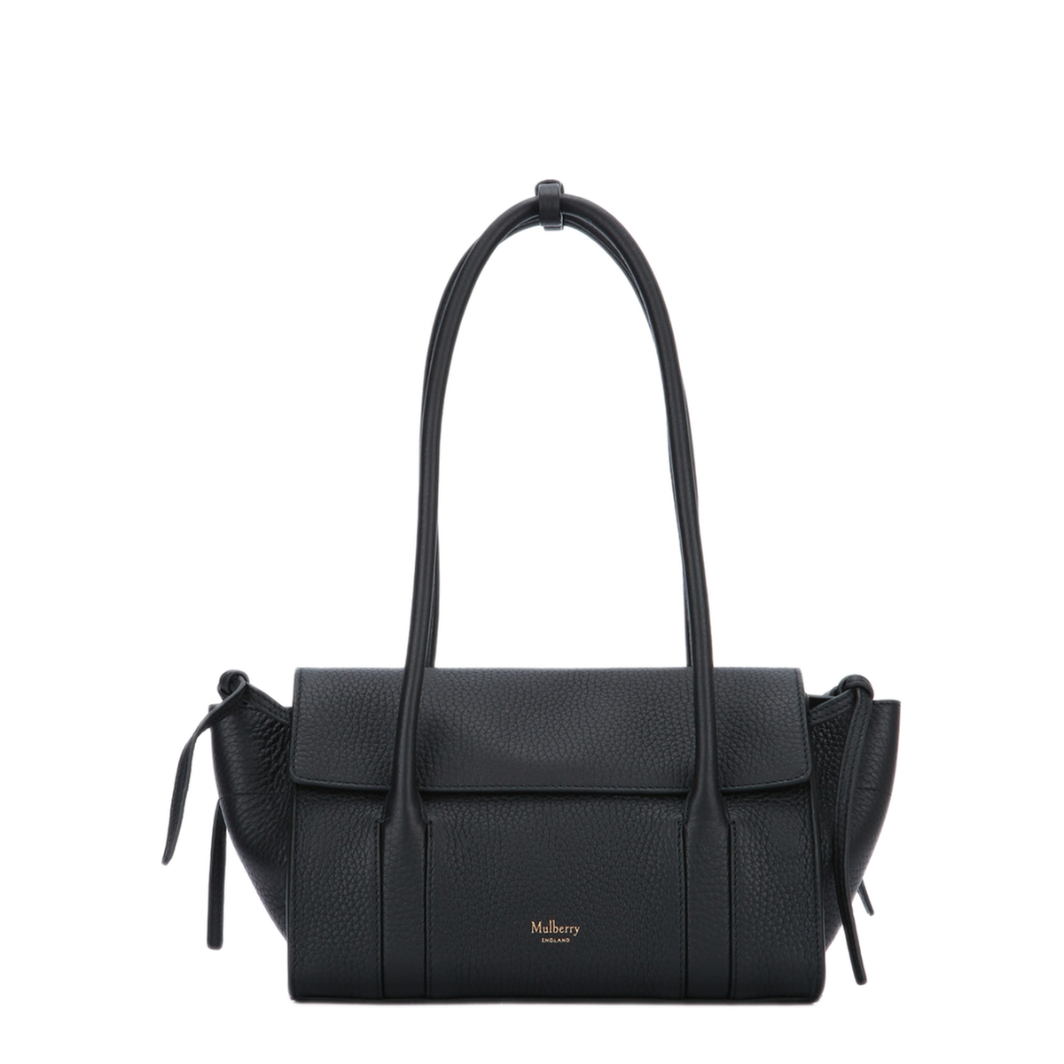 Bayswater Mini Calf Leather Shoulder Bag - Black