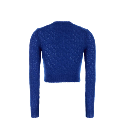 MAYFEYR - Jil Sander - Blue Mohair Blend Sweater - J02GP0255J14875435