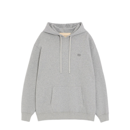 MAYFEYR - Valentino - Cotton Hoodie With Vlogo Embroidery - VMF30KBMN80