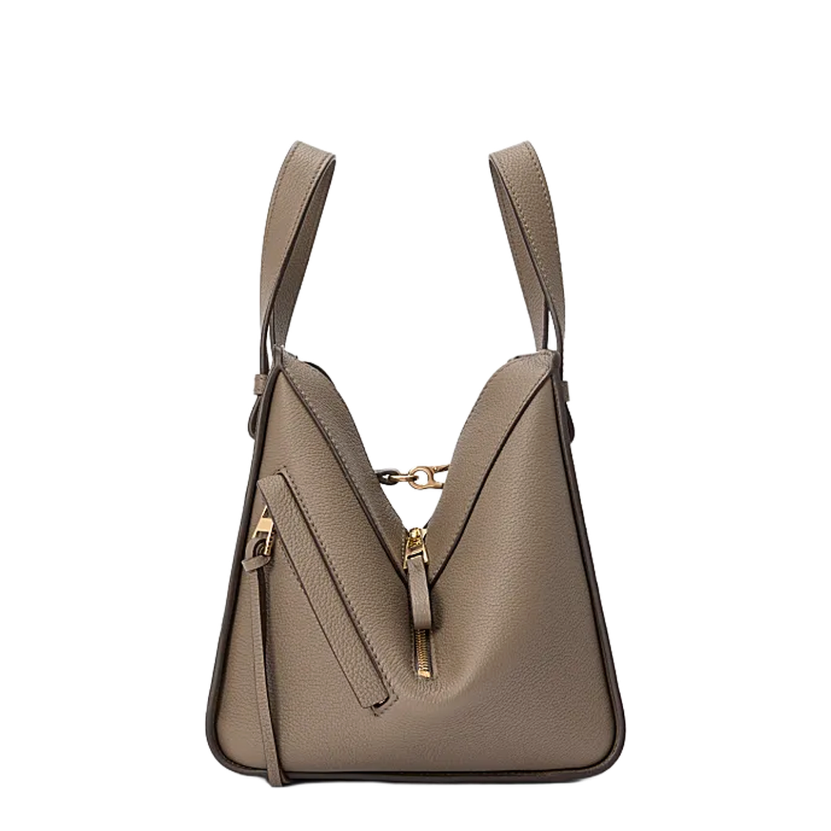 Compact Hammock Bag in Soft Grained Calfskin