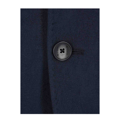Button Up Blazer Blue