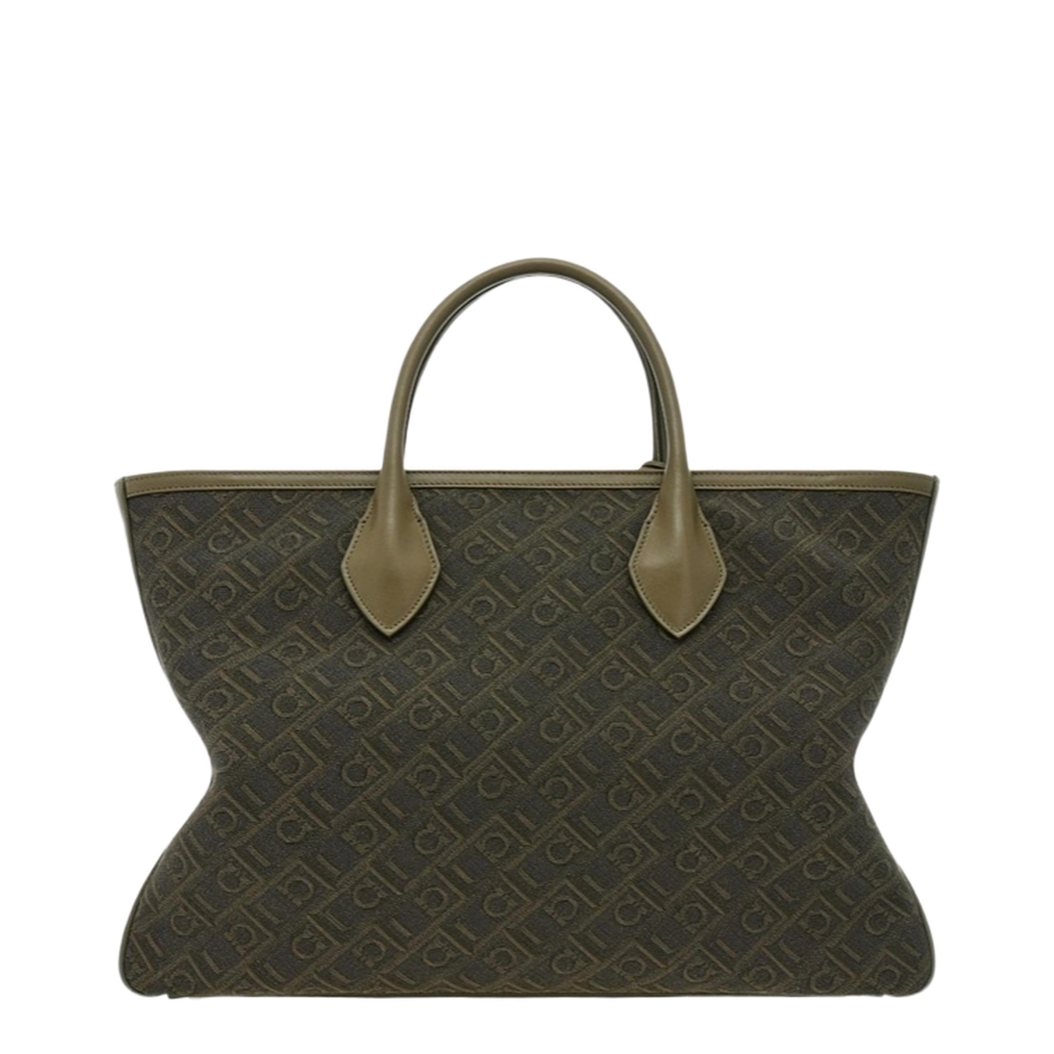 Monogram Jacquard Tote Bag Large