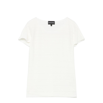 Stretch Jacquard Motif Nylon-Jersey T-Shirt