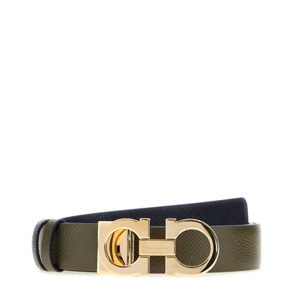 MAYFEYR - Ferragamo - Donna H 25 Army Green Belt - 23A565796237NEWOLINEWNAV