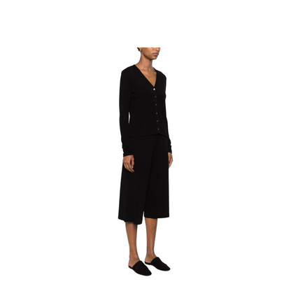 MAYFEYR - The Row - Creps V-Necked Sweater - 10982K775BLK