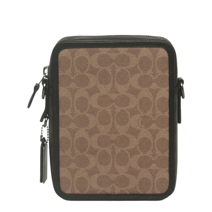 Sullivan Crossbody in Blocked Signature Canvas