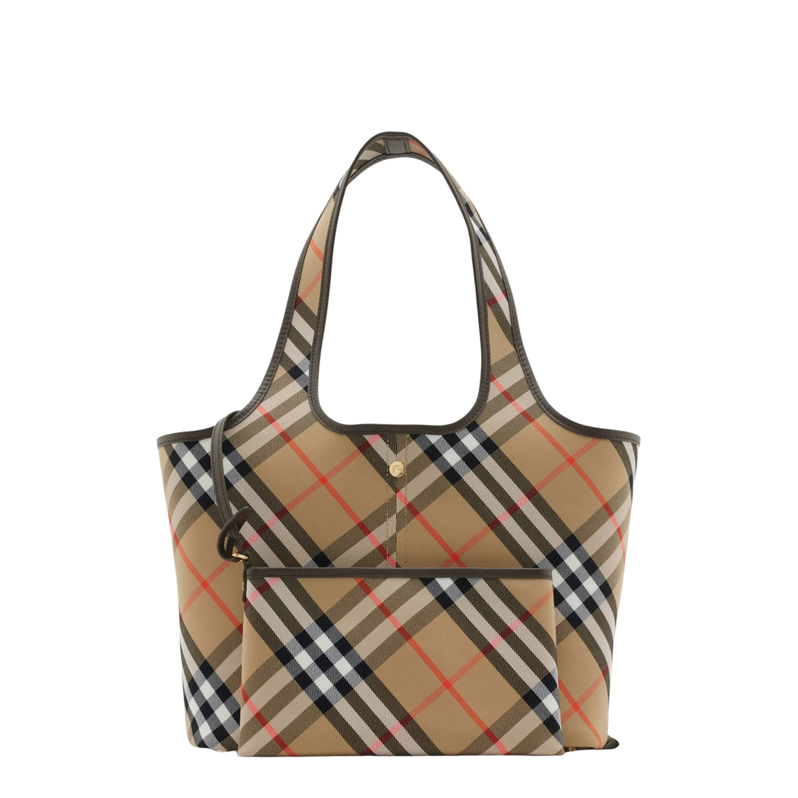 Iconic Checkered Leather Bag