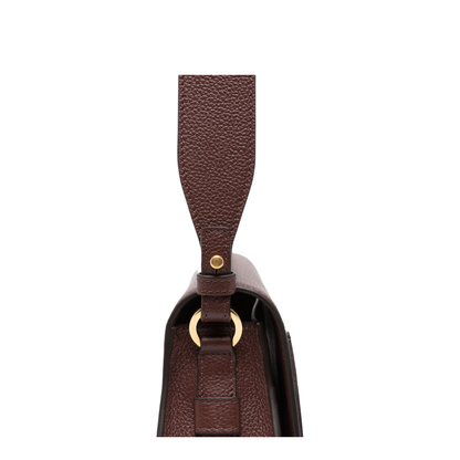 MAYFEYR - Chloè - Marcie Saddle Bag In Grained Leather - CHC24AS679I3127M