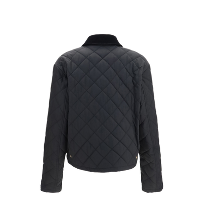 MAYFEYR - Ferragamo - Padded Jacket With Gancini Buckles - 795796