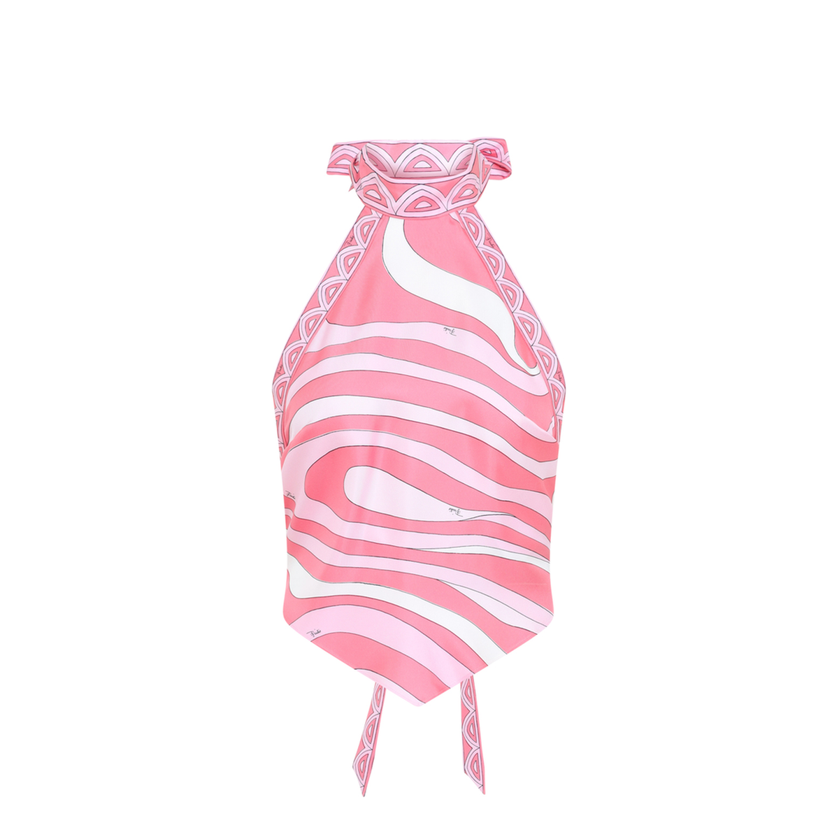 MAYFEYR - Pucci - Silk Halterneck Top - 6URM216U761005