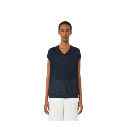 MAYFEYR - Max Mara - S Boxy V Neck Sweater - 2619351013600003