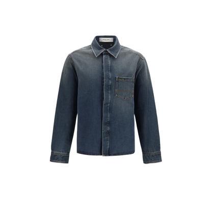 MAYFEYR - Golden Goose - Journey Denim Shirt - GMP02757P002654