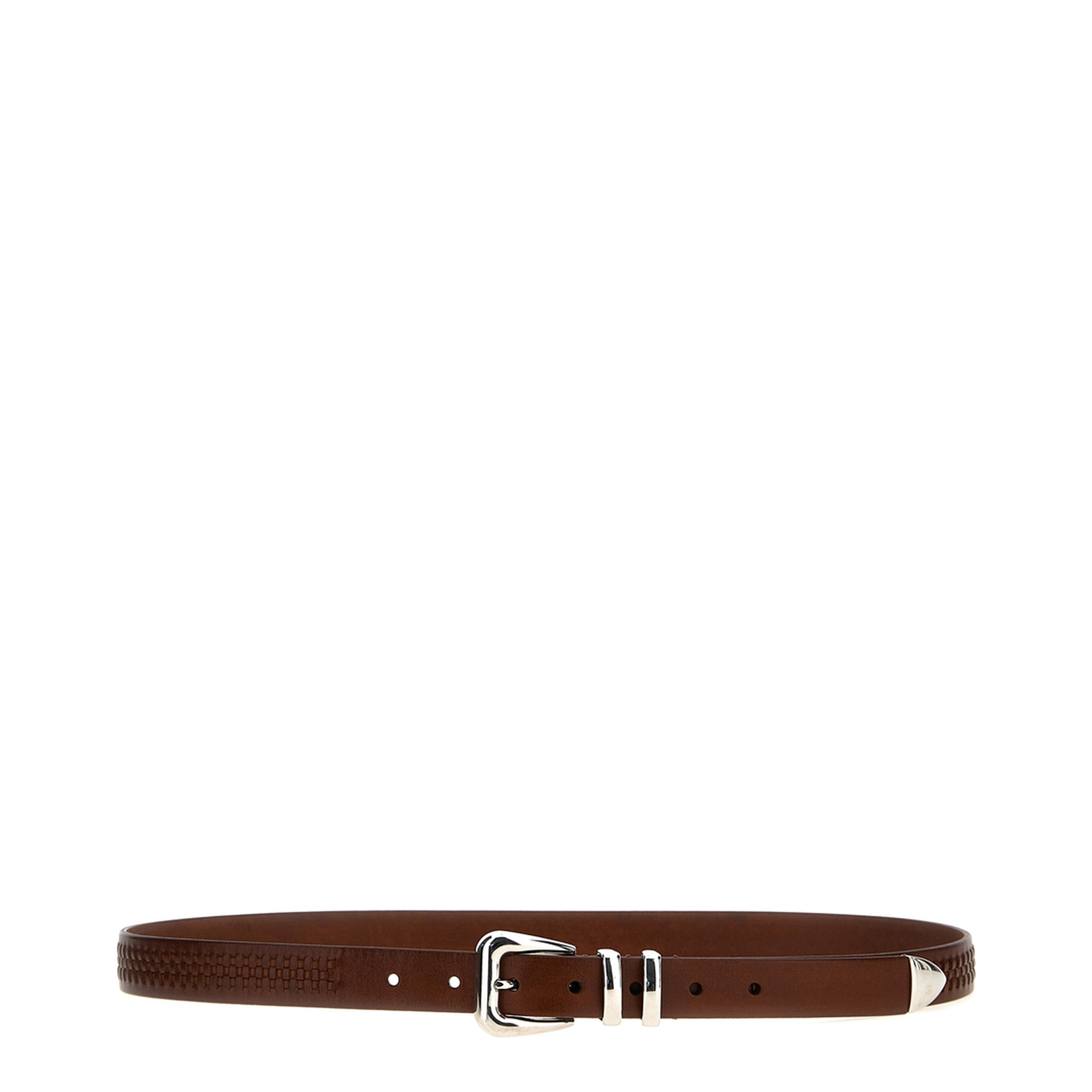 MAYFEYR - Brunello Cucinelli - Calfskin Belt With Woven Decoration - MAUOA253C6719