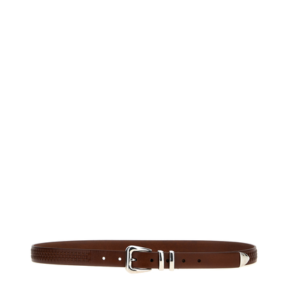 MAYFEYR - Brunello Cucinelli - Calfskin Belt With Woven Decoration - MAUOA253C6719