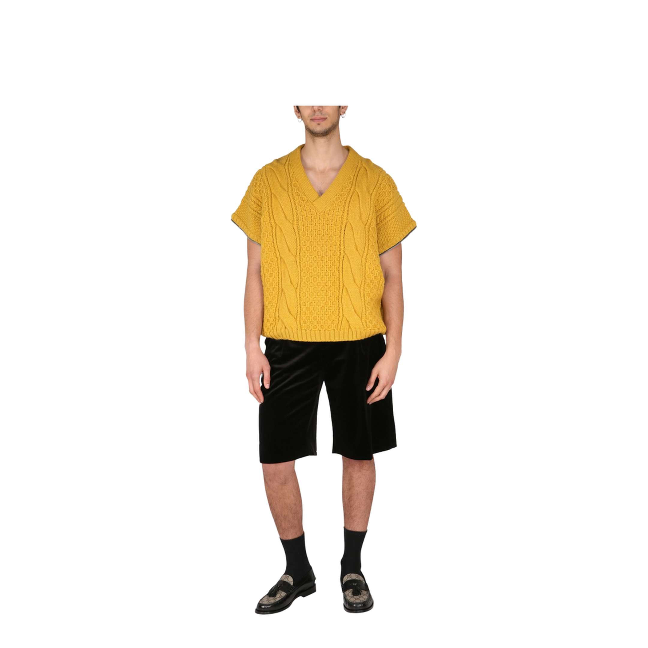 Stretch Velvet Shorts