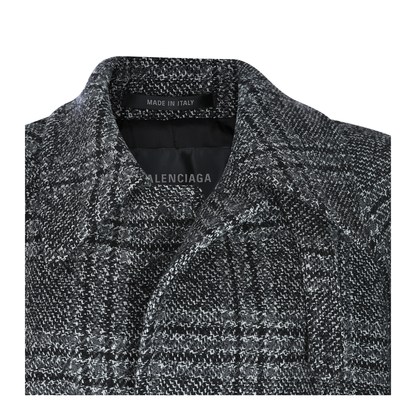 Grey One Layer Coat