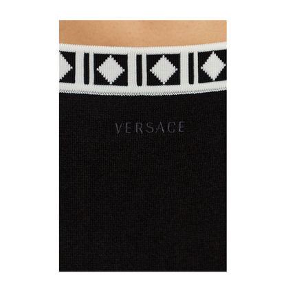 MAYFEYR - Versace - Skirt With Back Slit - 10253551A183571B000