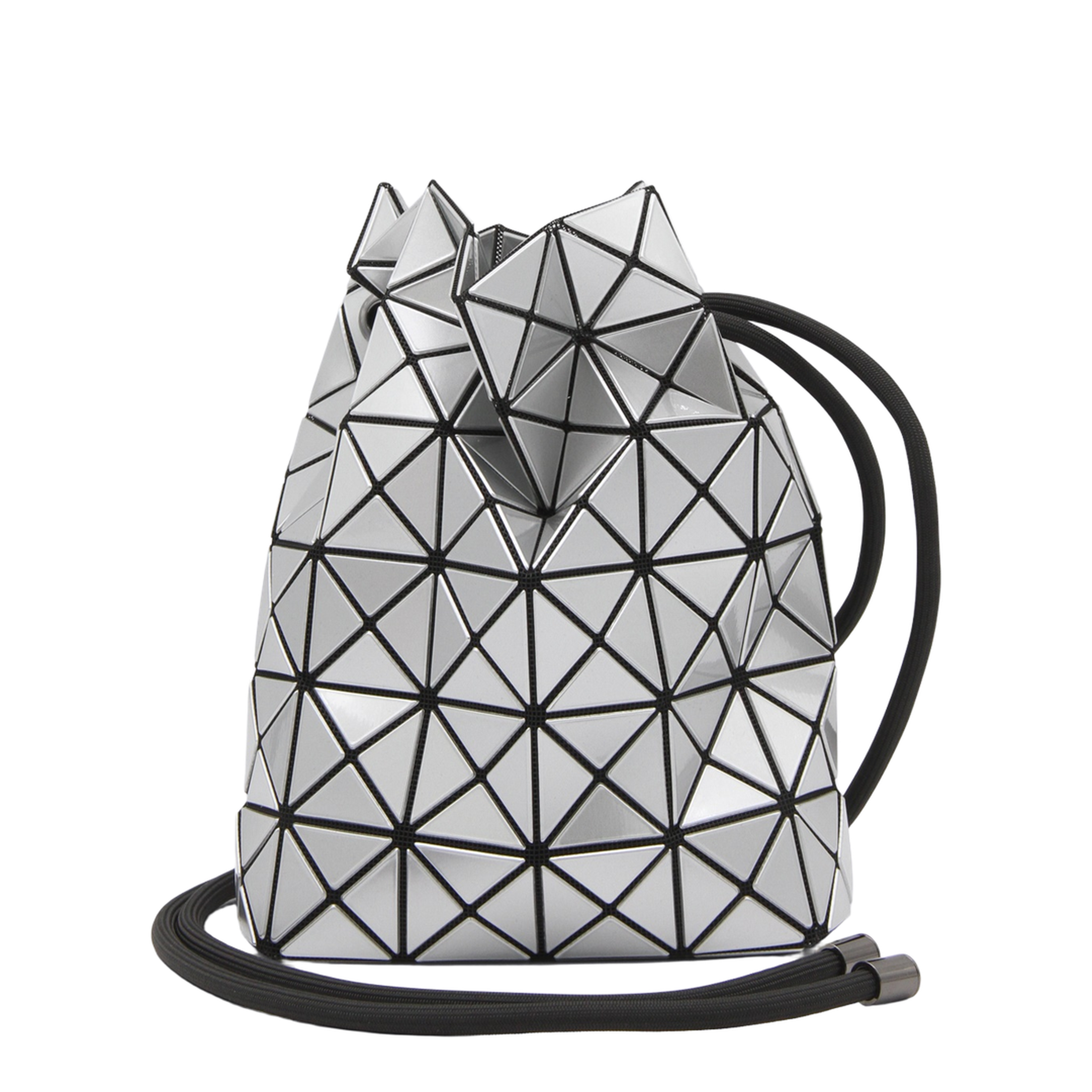 WRING PVC Bucket Bag - Silver (no.91)